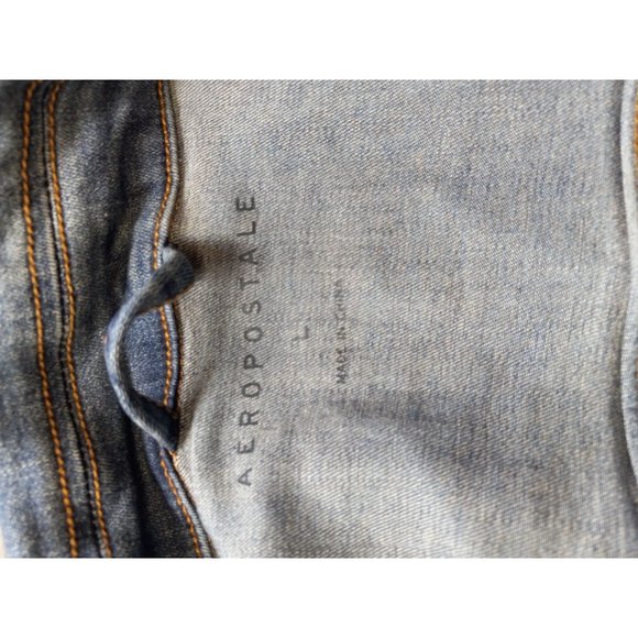 Aeropostale Denim womens size 7 Jacket blue color - Picture 6 of 8